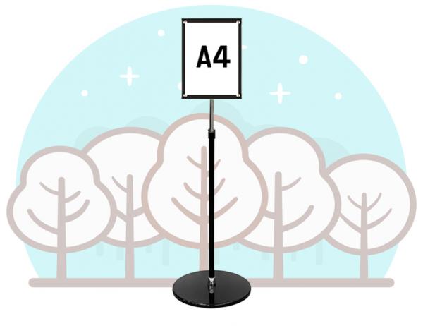 A4 스탠드 이젤